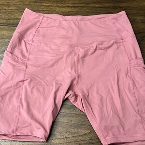 LAST CHANCE! Item will be donated 1/16/25. 
Women’s Mauve Bike Shorts 2X